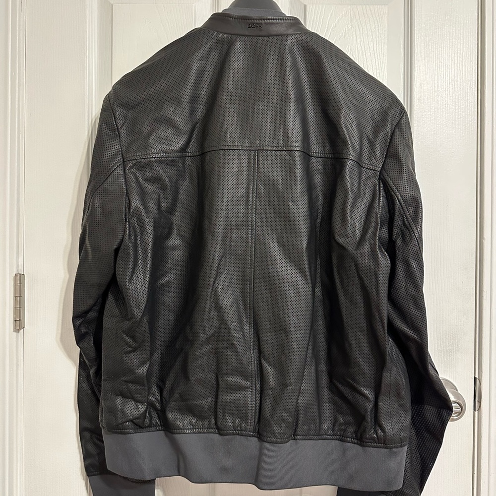 Hugo Boss leather jacket - Picture 2 of 5